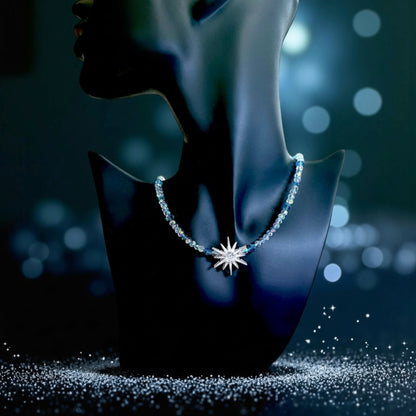 Winter Sky Star Collier
